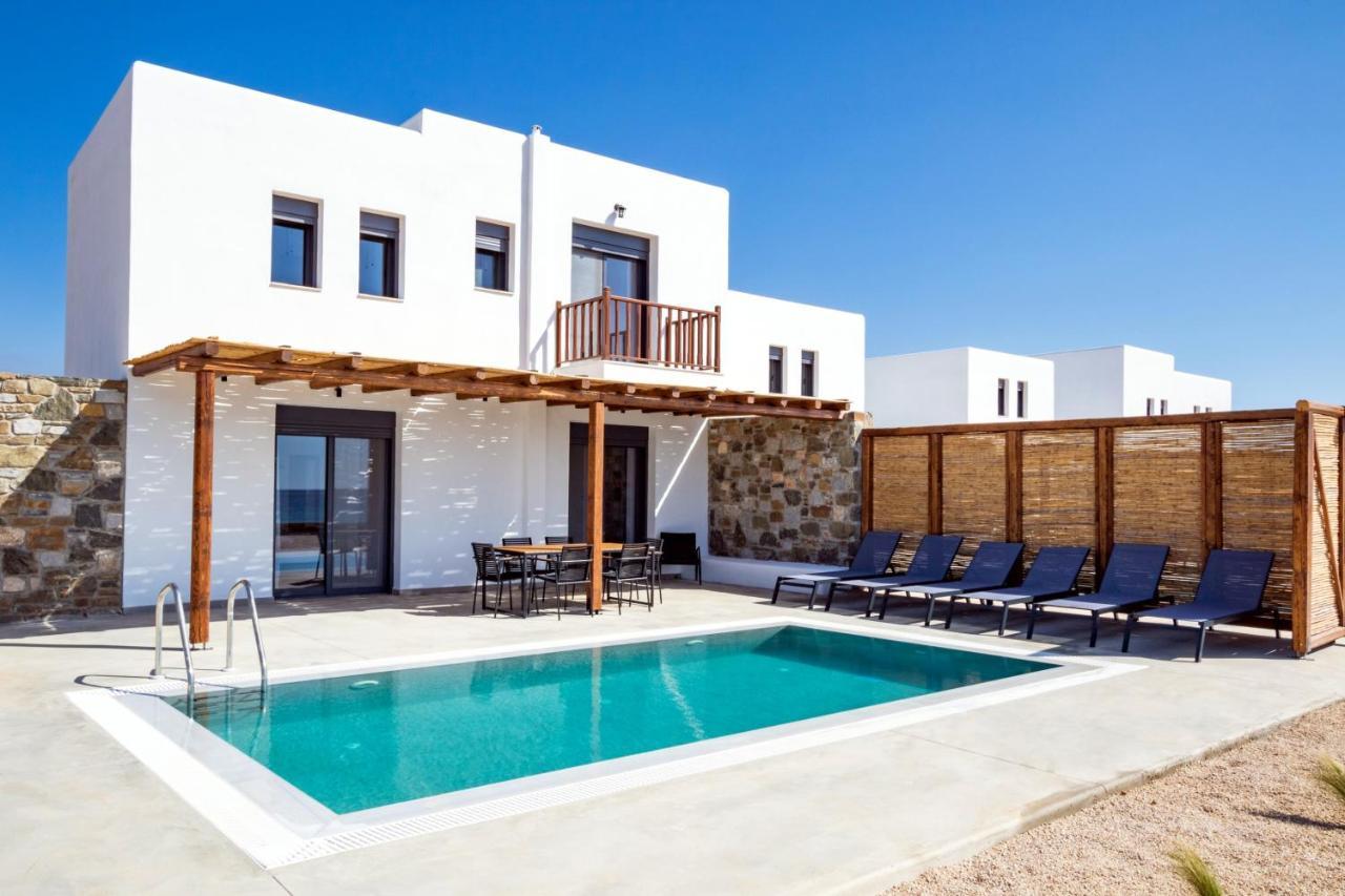 Cato Agro 5, Seafront Villa With Private Pool Afiartis Zewnętrze zdjęcie