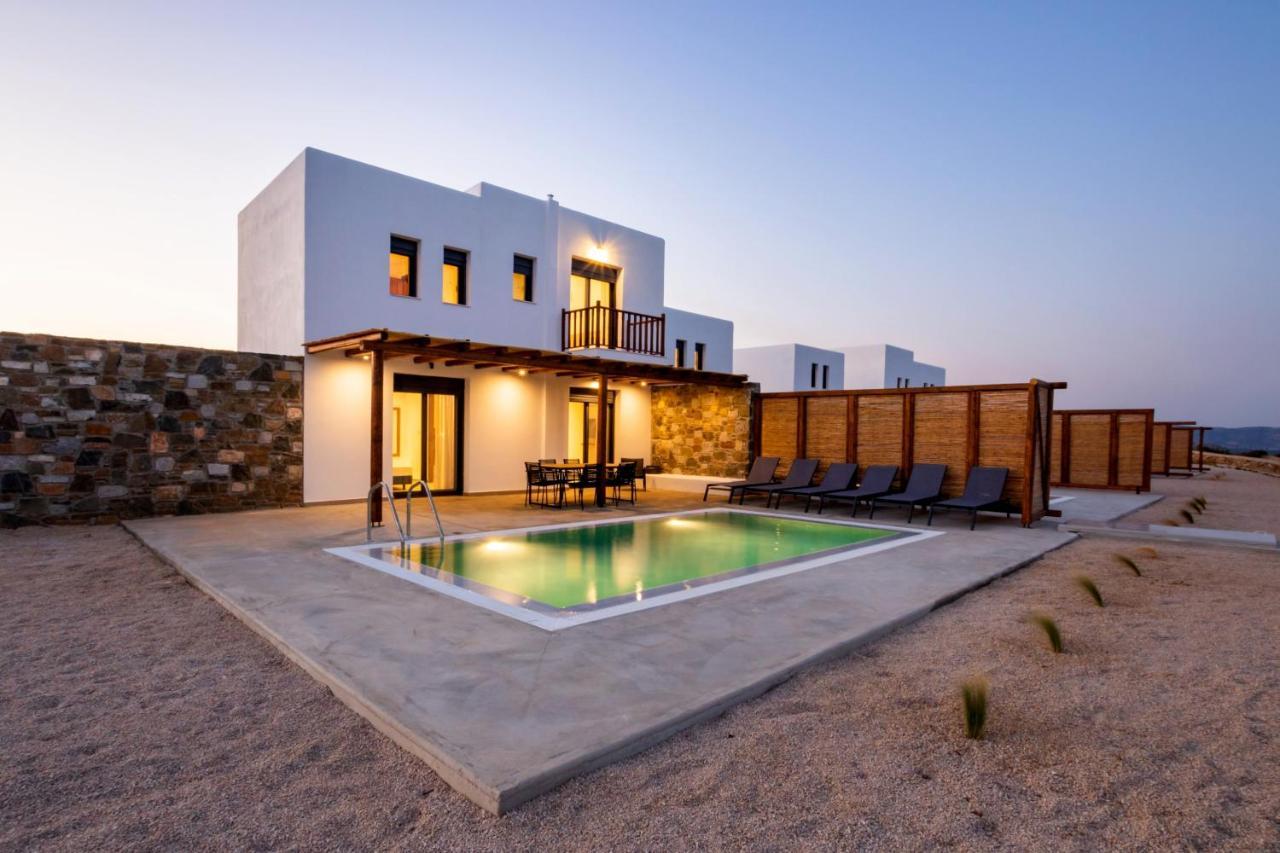 Cato Agro 5, Seafront Villa With Private Pool Afiartis Zewnętrze zdjęcie