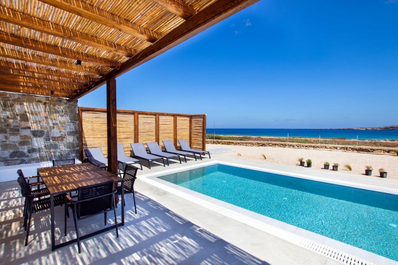 Cato Agro 5, Seafront Villa With Private Pool Afiartis Zewnętrze zdjęcie