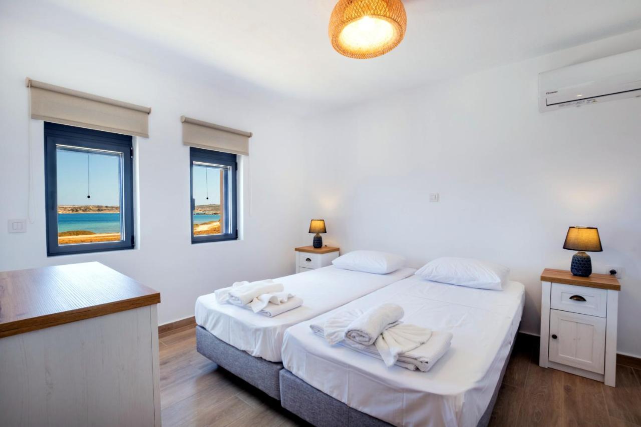 Cato Agro 5, Seafront Villa With Private Pool Afiartis Zewnętrze zdjęcie
